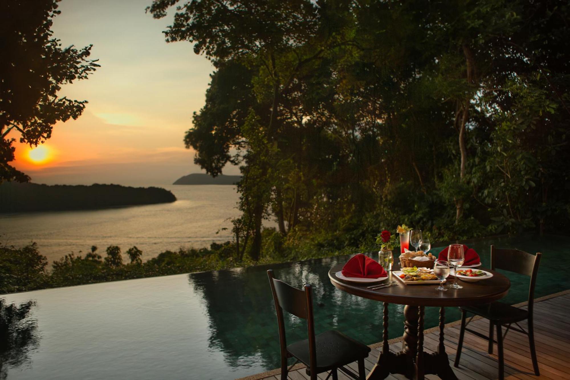 Ambong Pool Villas - Private Pool Pantai Cenang  Eksteriør bilde