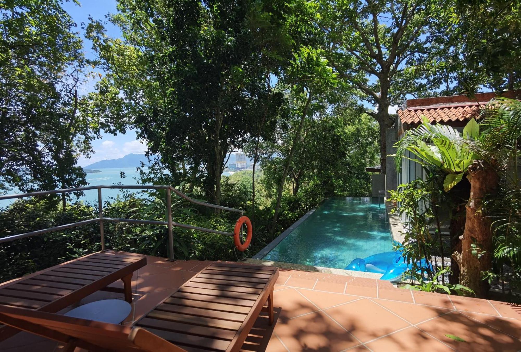 Ambong Pool Villas - Private Pool Pantai Cenang  Eksteriør bilde